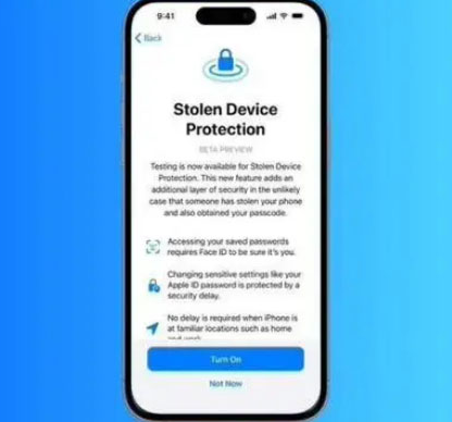 拜泉苹果授权维修店分享被盗设备保护功能开启方法