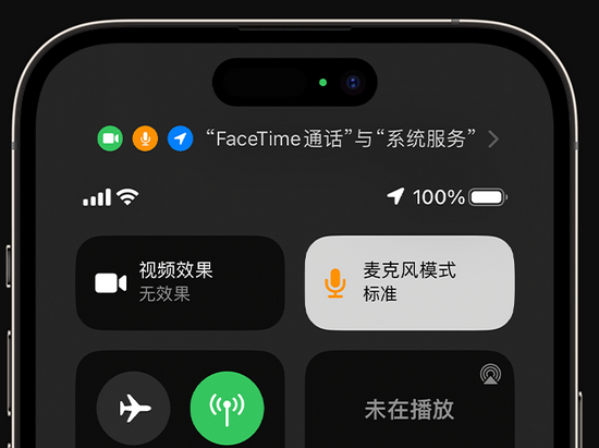 拜泉苹果授权维修网点分享iPhone在通话时让你的声音更清晰 