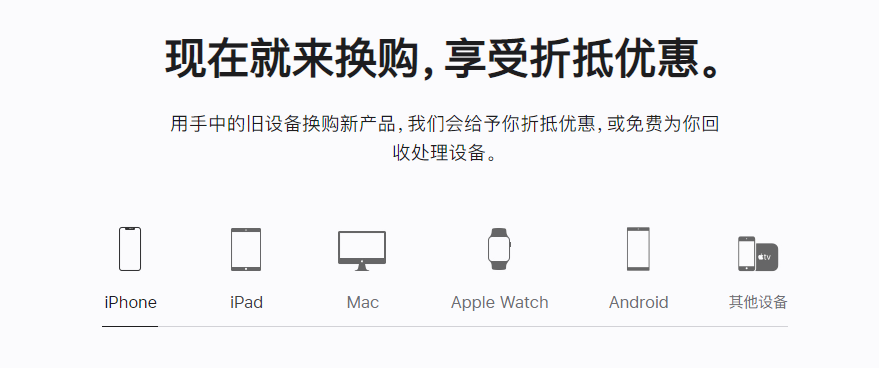 拜泉苹果手机维修分享iPhone以旧换新的去处 