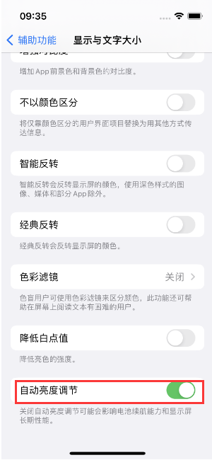 拜泉苹果15维修店分享iPhone 15 Pro系列屏幕亮度 