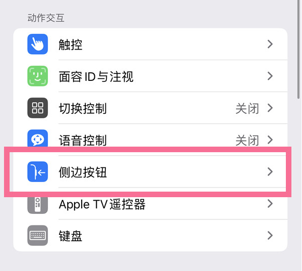 拜泉苹果14维修店分享iPhone14 Plus侧键双击下载功能关闭方法 